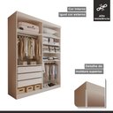 Ver imagem 7 de Closet Casal sem Portas 3 Gavetas Roma