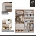 Ver mais imagens de Closet Casal sem Portas 3 Gavetas Roma