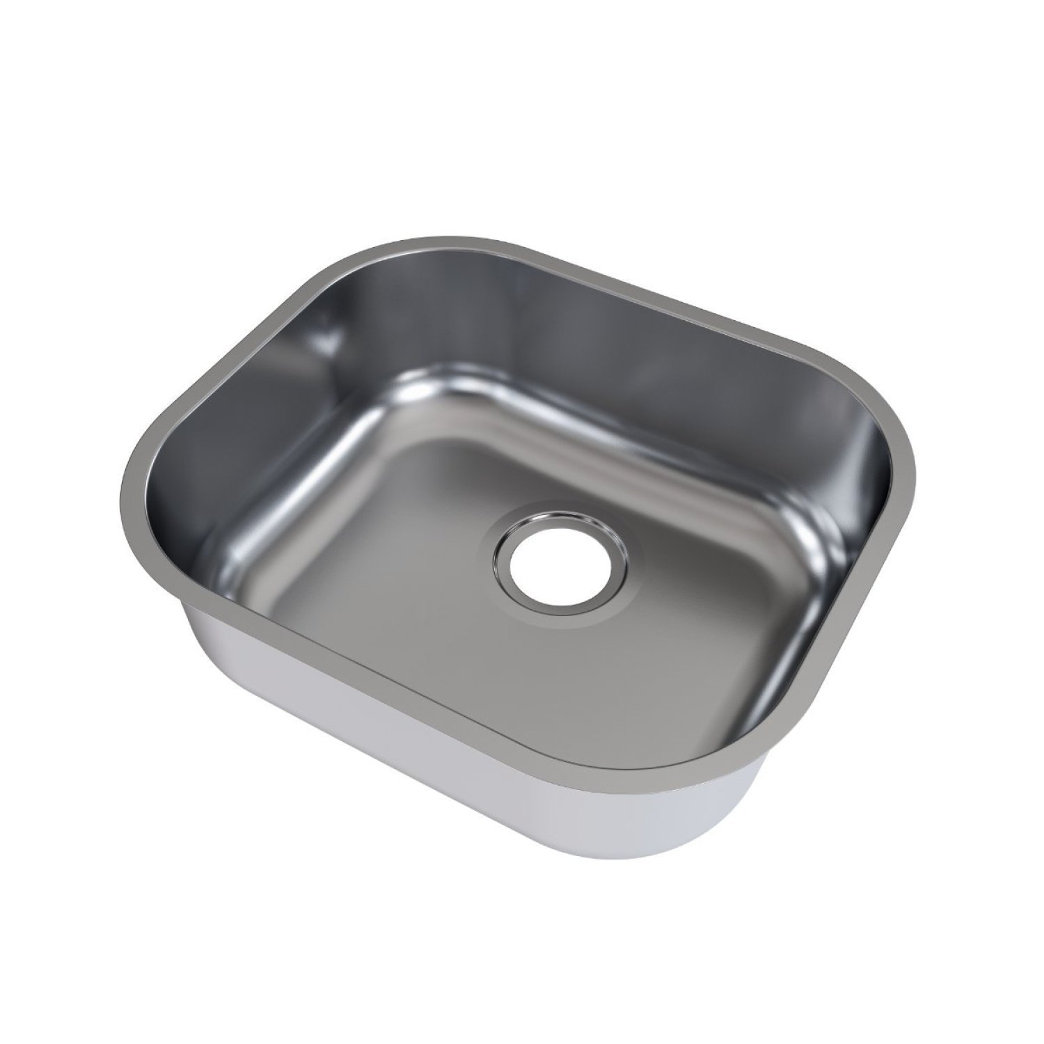 Cuba Inox de Embutir 40x34x15 Invicta Polido Docol - 5 Peças na Embalagem - 2