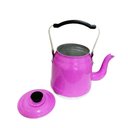 Ver imagem 5 de Jogo Café Completo, Leiteira C-apito Bule Chaleira Rosa