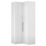 Guarda Roupa Modulado Módena Canto L Branco - PR Móveis - 1