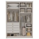 Ver imagem 4 de Closet Casal sem Portas 4 Gavetas Bergamo
