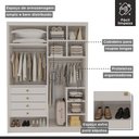 Ver mais imagens de Closet Casal sem Portas 4 Gavetas Bergamo