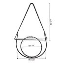 Ver imagem 6 de Suporte de Parede Tipo a com Aro (30cm) Preto Jc Jardim
