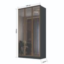 Ver imagem 4 de Guarda-roupa 3 Portas Reflecta Ravi