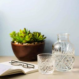 Jogo 12 Garrafas de Vidro Moringa 500ml Tampa Copo para Whis - 3