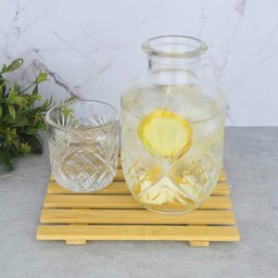 Jogo 12 Garrafas de Vidro Moringa 500ml Tampa Copo para Whis - 2