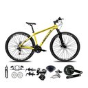 Ver imagem 1 de Bicicleta Aro 29 Absolute Nero 5 Shimano Altus 24v Freios Hidráulicos Garfo com Trava - Amarelo Tam