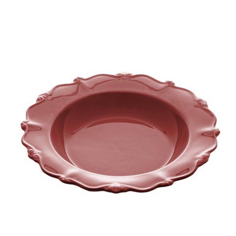 Prato Fundo Porcelana Fancy Rose 21X4Cm - Wolff