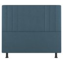 Ver imagem 5 de Kit Cabeceira e Baú Cama Box Queen Size Grace 160cm Suede Turquesa - Desk Design
