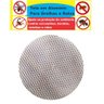 Tela para Ralo Redonda 10x10 Cm Anti-inseto Ralo Abre/fecha - 4