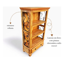 Ver imagem 5 de Armário Cristalheira com Laterais Desenhadas em Rococó