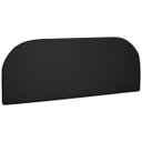 Ver imagem 1 de Painel Suspenso Cabeceira Orgânica Império para Box Casal 140cm Bouclê - Sofa Store:bouclê Preto