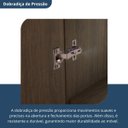 Ver imagem 7 de Cômoda para Quarto 1 Porta 5 Gavetas Advantage Marrom/Capuccino Wood