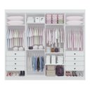 Ver mais imagens de Guarda-roupa Casal MDF 08 Portas Império
