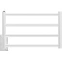 Ver imagem 2 de Toalheiro Aquecido Thermo Round Clean Bivolt e Bilateral