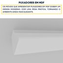 Ver imagem 6 de Mesa de Cabeceira 2 Gavetas Ripado Espresso Móveis