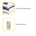 Ver imagem 6 de Mesa De Cabeceira 2 Gavetas Ripado Yescasa