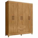 Ver imagem 2 de Guarda Roupa Panamá 153cm 6 Portas Freijó Moval