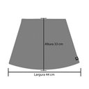 Ver imagem 6 de Jogo Americano Luxo Estrela Cadente Vermelho Dupla face 8 UN