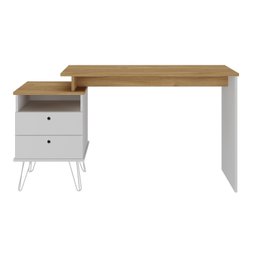 Escrivaninha com Regulagem Estilo Industrial 2 Gavetas Plus - 18