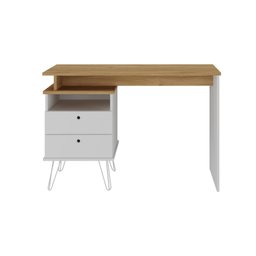 Escrivaninha com Regulagem Estilo Industrial 2 Gavetas Plus - 20