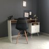 Escrivaninha com Regulagem Estilo Industrial 2 Gavetas Plus - 16