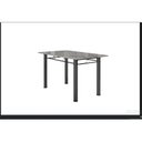 Ver imagem 4 de Conjunto Mesa Tubular com 6 Cadeiras Atenas Prata/Tubos Martelado/Estofados Fundo Branco/Flo