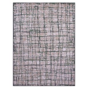 Tapete para Sala Classic Maldivas 16 Chumbo-Verde 2,00x3,00M - J Serrano