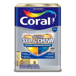Tinta Impermeabilizante Sol e Chuva Imensidão Cinza 16l - 1