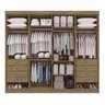 Guarda-roupa Casal MDF 08 Portas Império - 8