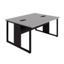 Ver imagem 2 de Mesa de Trabalho para Escritório 2 Lugares Cs Pre 1,50m F5