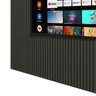 Painel para Tv 2.3 Ripado com Led Nobre Grafite - Gelius Móveis - 4