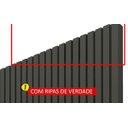 Ver imagem 6 de Painel para Tv 2.3 Ripado com Led Nobre Grafite - Gelius Móveis