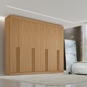 Ver imagem 2 de Guarda-roupa Casal MDF 08 Portas Império
