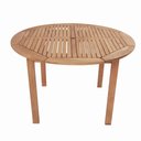 Ver imagem 5 de Conjunto Mesa com 4 Cadeiras de Madeira Maciça Dobráveis para Jardim e Varanda Yescasa Aster