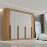 Guarda-Roupa Casal MDF 8 Portas Ripado Imperio - 2