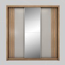 Ver imagem 6 de Guarda-roupa Casal 3 Portas Moema