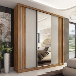 Guarda-roupa Casal 3 Portas Moema