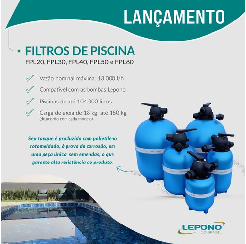 Filtro Piscina Lepono Fpl30 - 4