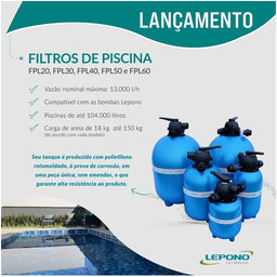 Filtro Piscina Lepono Fpl30 - 4