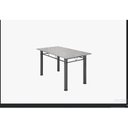 Ver imagem 4 de Conjunto Mesa Tubular com 6 Cadeiras Atenas Prata/Tubos Martelado/Estofados Mosaico Branco Pre