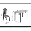 Ver imagem 3 de Conjunto Mesa Tubular com 6 Cadeiras Atenas