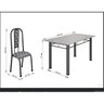 Conjunto Mesa Tubular com 6 Cadeiras Atenas - 3