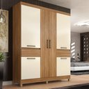 Ver imagem 1 de Guarda-roupa Casal 6 Portas Mauá