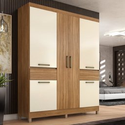 Guarda-roupa Casal 6 Portas Mauá - 1