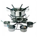 Ver imagem 1 de Conjunto Rechaud Fondue Completo 16cm Mimo 22 Peças Inox