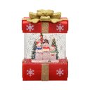 Ver imagem 1 de Caixa Presente Natal com Luz e Mov em Agua B de Neve 18cm