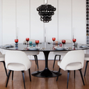 Ver imagem 4 de Mesa de Jantar Tulipa Saarinen Oval 244x137 Cm Tampo Laqueado Linn Shop