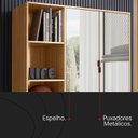 Ver mais imagens de Armário Multiuso 2 Portas 2 Gavetas com Espelho Joy